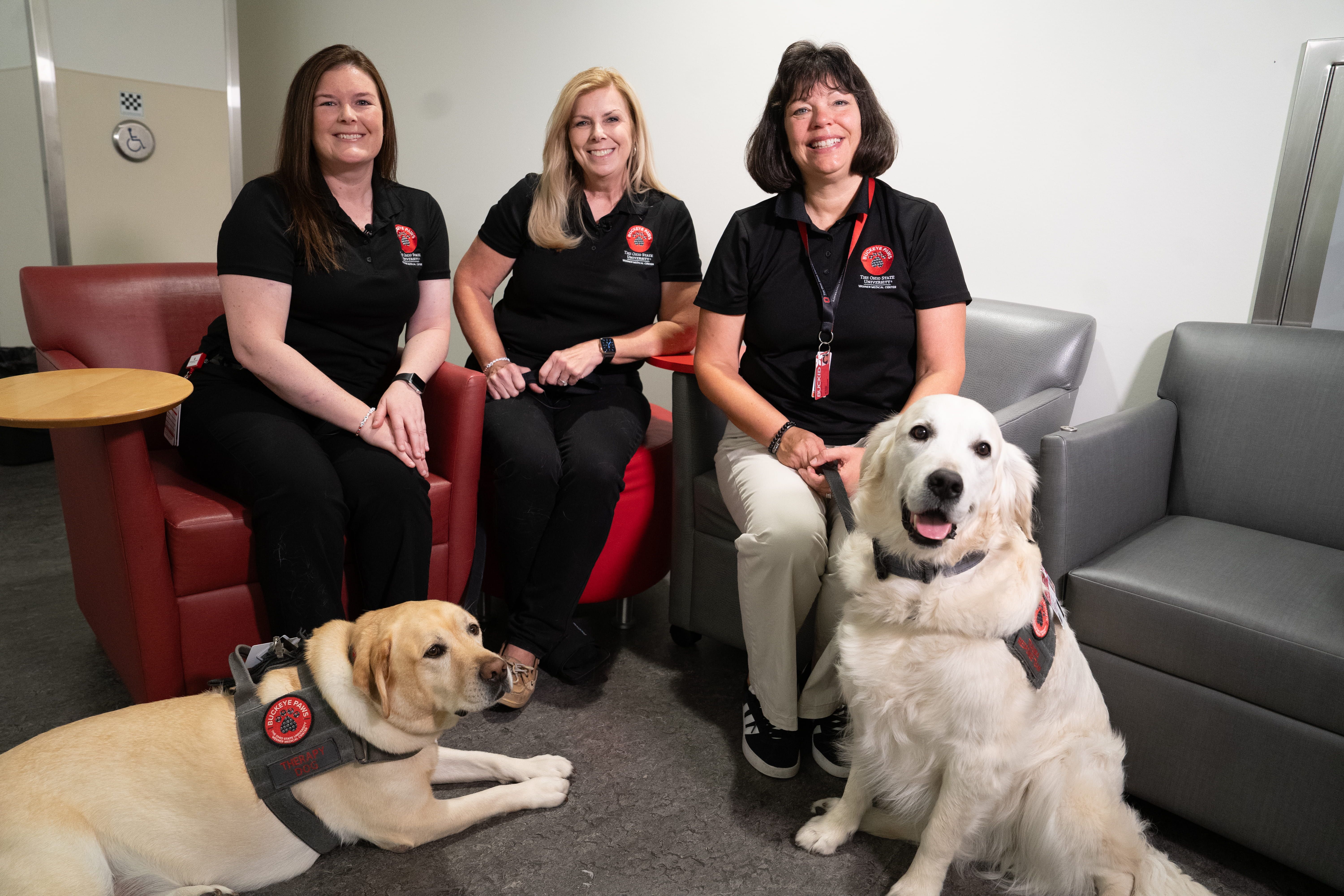 Buckeye Paws team Aimeet Mitchell Beth Steinberg and Mary Justice.jpg